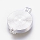 Medaglioni aromaterapia stile tibetano ciondoli diffusore medaglione X-TIBEP-A24740-S-LF-2