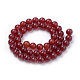 Natural Carnelian Beads Strands G-S259-32-6mm-2