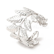 201 Stainless Steel Open Cuff Ring RJEW-E063-53P