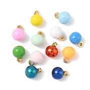 Латунь эмаль подвески KK-K364-17C-G