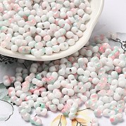 Выпечка краска стеклянные бусины SEED-F005-01A-08