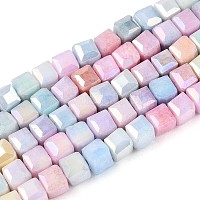 Антикоррозийные гальванические стеклянные бусины&nbsp;GLAA-T025-4mm-10M