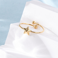 Кольцо-манжета из нержавеющей стали 304 для женщин&nbsp;RJEW-A071-01C-G