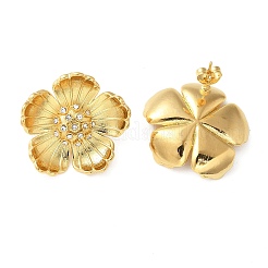 Серьги-гвоздики из нержавеющей стали 304 EJEW-Z084-04G