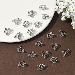 Латунные серьги с клипсами&nbsp;XGR0141P-138P