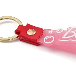 Светящийся акриловый кулон-брелок в виде космонавта&nbsp;KEYC-D019-02G