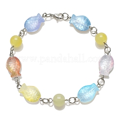 100 Stück transparente Glasperlen&nbsp;GLAA-CJ0001-81