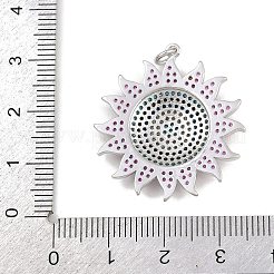 Латунные микро проложить кубического циркония подвески&nbsp;KK-I376-01P-02