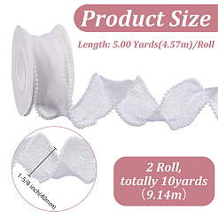 5 ярд акриловых волокон складчатой ленты&nbsp;OCOR-WH0070-210C