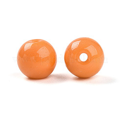 Непрозрачные однотонные стеклянные бусины&nbsp;X1-GLAA-N007-8mm-A02