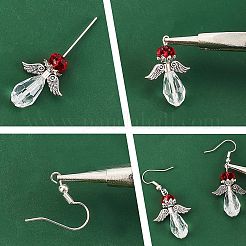 DIY-Set zur Herstellung weihnachtlicher Ohrhänger&nbsp;DIY-SC0018-92
