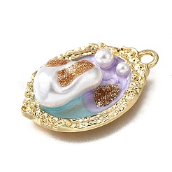 Подвески из эмали и сплава ENAM-K076-17G