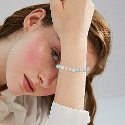 4 нити натуральных цветочных бусин амазонита нити G-NB0005-09B