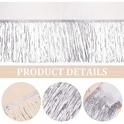 5 ярд полиэстеровой ленты для бахромы в виде листьев&nbsp;OCOR-BC0007-66