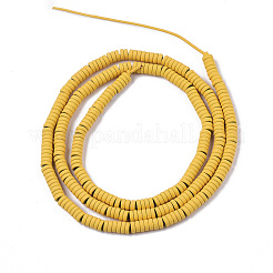 Окрашенного распылением немагнитных синтетических нитей гематита бусы G-R468-03B-11