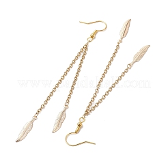 Латунная ушная нить EJEW-JE05808-02