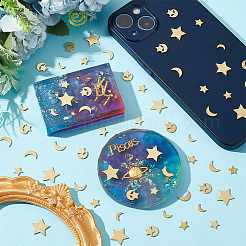 150шт 5 латунных кабошона KK-OC0001-40