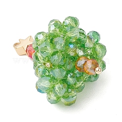 Подвески из стеклянного бисера ручной работы PALLOY-MZ00798