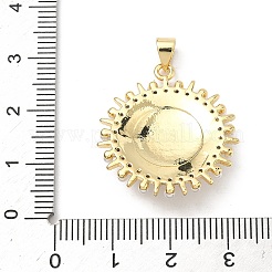 Латунные микро проложить кубического циркония подвески&nbsp;KK-P345-75G