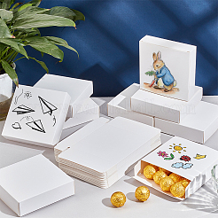 Бумажные упаковочные коробки CON-WH0085-94B