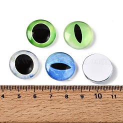 Cabujones de vidrio transparente impresos&nbsp;GL-CBAA22A-13