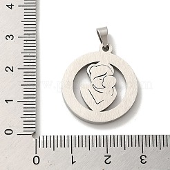 Нержавеющая сталь 304 с подвесками из стразов&nbsp;STAS-O005-28P