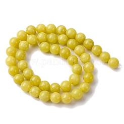 Натуральные нефритовые бусины G-G284-A01-8mm