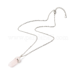 Набор ожерелий с подвесками в виде пули и бабочки для женщин в подарок NJEW-JN03652