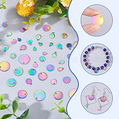 48 шт. 8 стиля ионного покрытия (IP) 304 нержавеющая сталь подвески STAS-AR0001-41