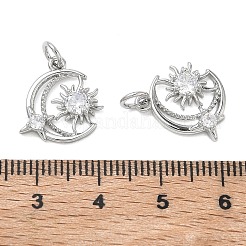 Ciondoli Shegrace per San Valentino in ottone con zirconi cubici trasparenti&nbsp;XGRQ3K225-536P