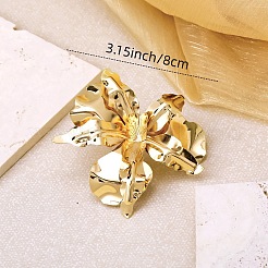 Anillos abiertos de hierro con forma de flor para mujer&nbsp;WGB7BA0-01
