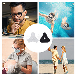 12 пара 6 стилей силиконовых очков с заушниками FIND-DR0001-02