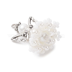 Подвески-ангелы из стеклянного бисера ручной работы PALLOY-MZ00977