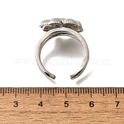 Латунные манжеты для женщин&nbsp;RJEW-Q008-08P