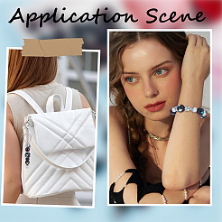 50шт. акриловая бусина для печати OACR-SC0002-04