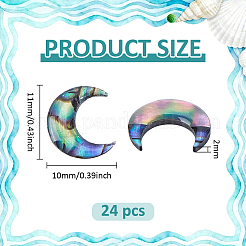 24 Stück Kunststoff-Cabochons&nbsp;KY-BC0001-49