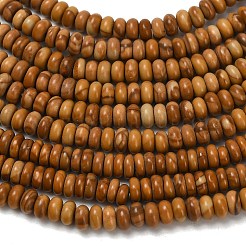 Натуральное дерево каменным кружевом бисер нитей G-L635-A19-4x2mm