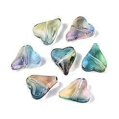 Perles en verre transparentes&nbsp;DGLA-N022-01K