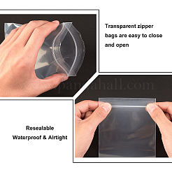 Пластиковые сумки на молнии&nbsp;OPP-WH0005-11A-10x15cm