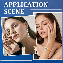 60 шт. 10-х цветные синтетические бусины из лавового камня&nbsp;G-SC0003-37