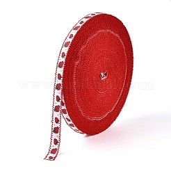 Erdbeerband aus Polyester&nbsp;OCOR-T016-04B