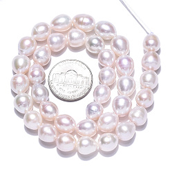 Нити из натурального культивированного пресноводного жемчуга PEAR-N012-09D