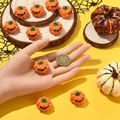 10 шт. подвески из непрозрачной смолы на Хэллоуин&nbsp;RESI-YW0004-94