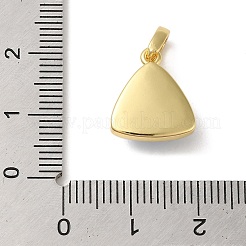 Estante chapado en latón con colgantes de ópalo sintético&nbsp;KK-S370-10G-01