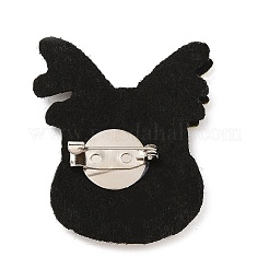 Рождественская тема брошь из искусственной кожи&nbsp;LS-JEWB-C004-01H