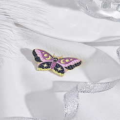 1 épingle en émail en forme de papillon&nbsp;JEWB-LP0004-31A