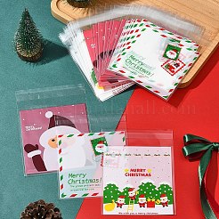 3 пакет 3 стиля прямоугольные целлофановые пакеты opp для Рождества OPC-FS0001-01A