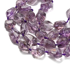 Природный аметист нитей бисера G-L634-C01-01