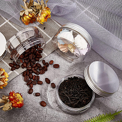 Прозрачные пластиковые бусины CON-BC0004-86