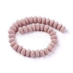 Бусы из натуральной лавы&nbsp;G-F671-01A-16